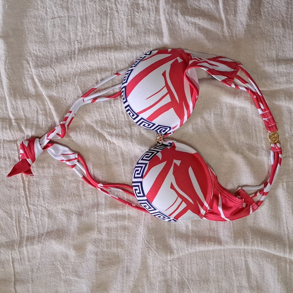 Victorias Secret Bombshell Add-2-Cups Push Up Bikini Top Bra Sz 34 A